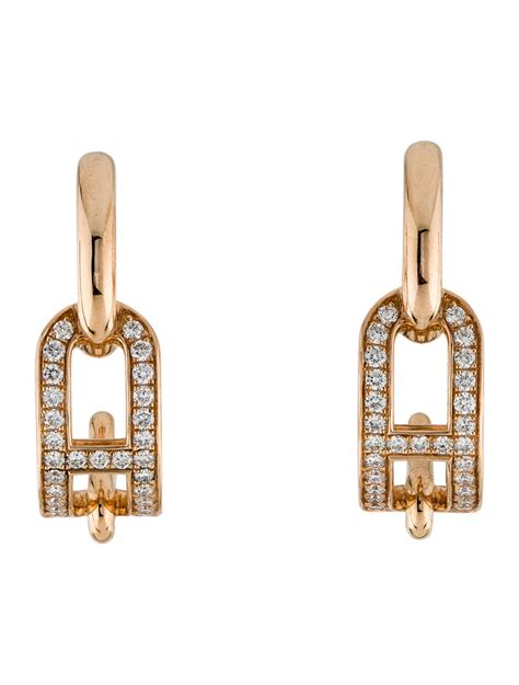 hermes earrings 2017|Hermes adage earrings.